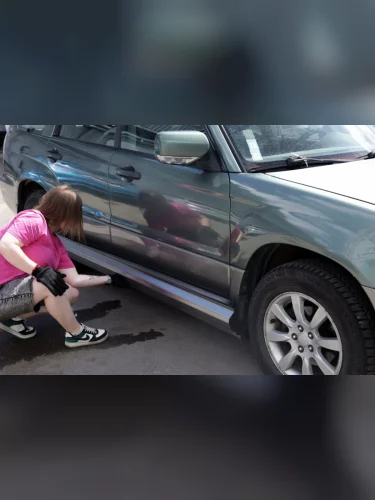 Комплект ремонтных порогов AUTOFERRUM (холоднокатаная сталь 1 мм) Subaru Forester SG рестайлинг (2005-2008)