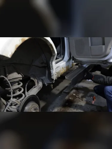 Комплект ремонтных порогов (USA) AUTOFERRUM (холоднокатаная сталь 1.2 мм) Ford Escape 2 (2008-2012)