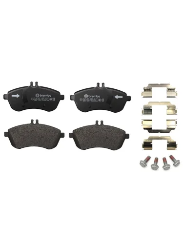 Колодки тормозные Mercedes-Benz C-Class 07-15  E-Class 09-17