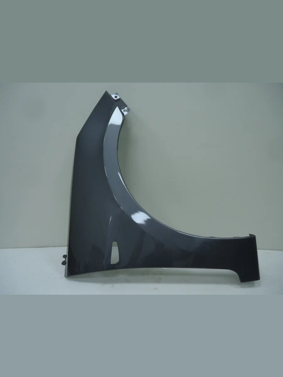 Крыло переднее правое (окрашенное) DAR Hyundai Solaris RBr хэтчбэк рестайлинг (2014-2017) (Серый металлик (Garbon Grey SAE))  в Керчи Республика Крым