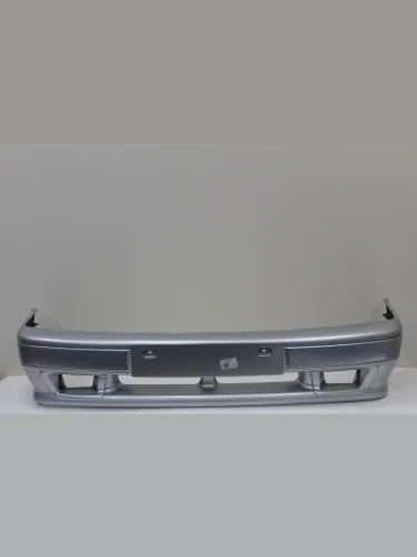 Бампер передний (под ПТФ) ТехноПласт (окрашенный) (Снежная королева) Лада ВАЗ 2113 (2004-2013)