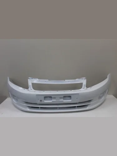 Бампер передний ТехноПласт (окрашенный) (Белое облако (240)) Лада ВАЗ Гранта ( 1 2191,  2190) (2011-2017) лифтбэк дорестайлинг , седан  дорестайлинг
