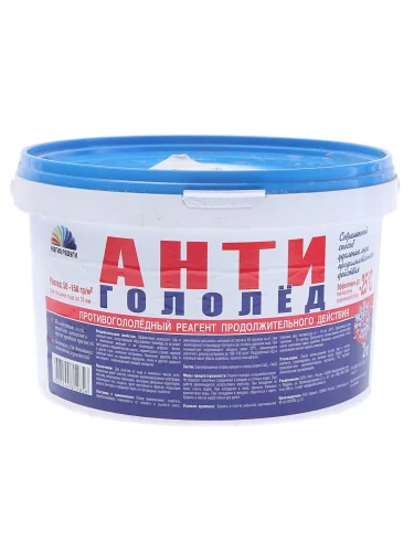 Материал противогололедный 2кг реагент продолжительного действия (-25град.) РАДУГА