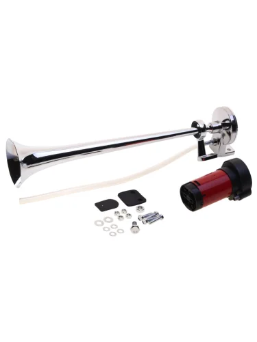 Сигнал звуковой 12V воздушный 1-о рожковый SKYWAY