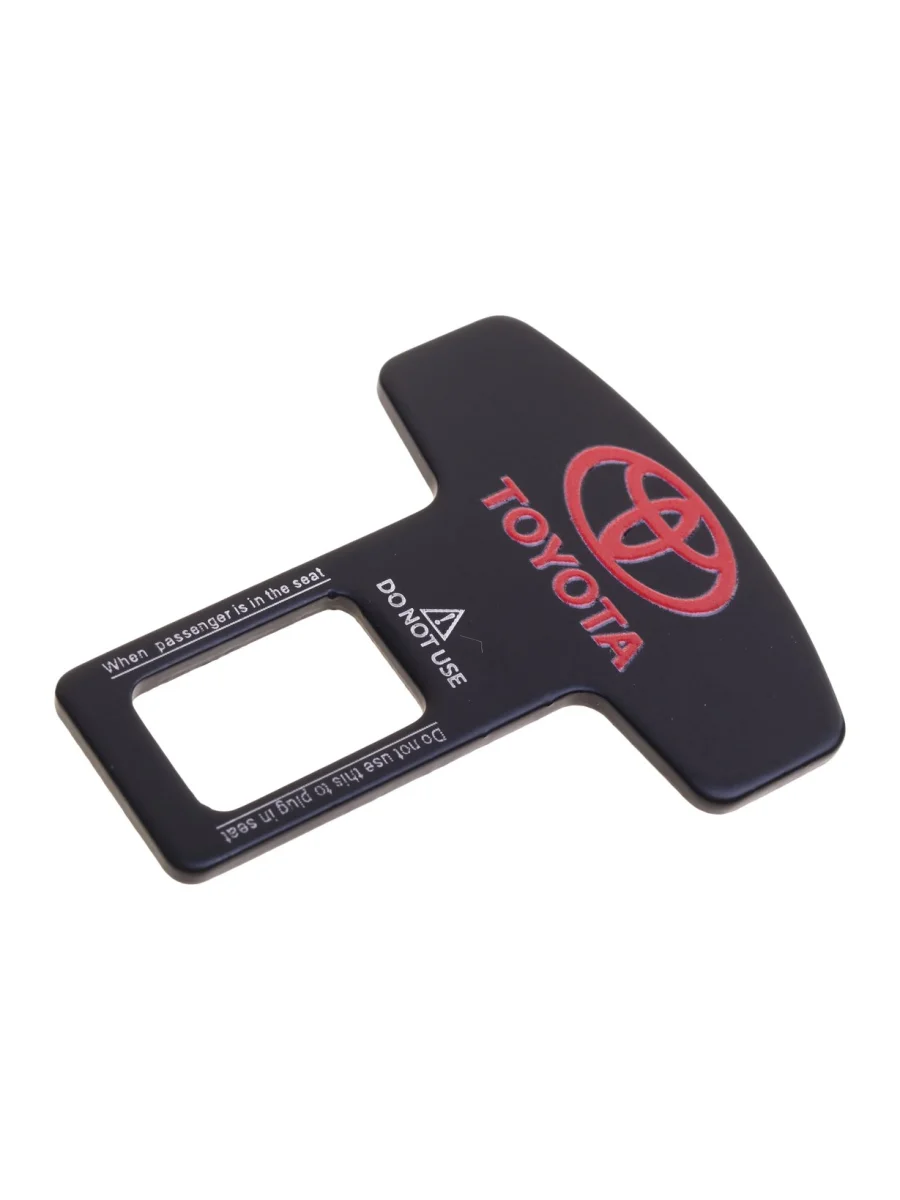 Заглушка ремня "Тойота", металл, цветная УФ-печать 50х62мм MASHINOKOM  в Керчи Республика Крым