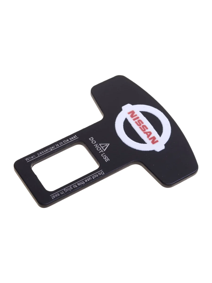 Заглушка ремня "Ниссан", металл, цветная УФ-печать 50х62мм MASHINOKOM  в Керчи Республика Крым