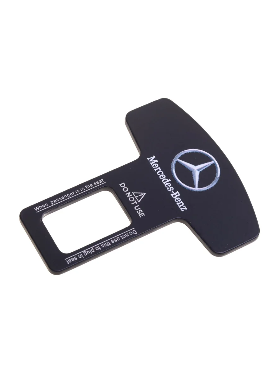 Заглушка ремня "Мерседес", металл, цветная УФ-печать 50х62мм MASHINOKOM  в Керчи Республика Крым