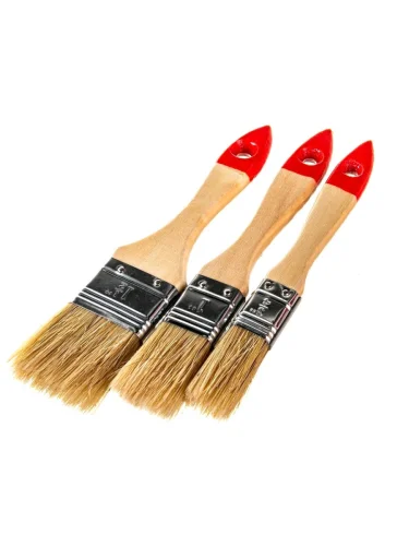 Набор кистей 3шт. (плоские) КУРС
