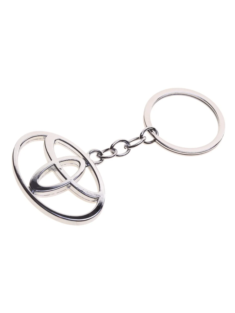 Брелок "Тойота" металл,логотип на подвеске MASHINOKOM  в Самаре Самарской области