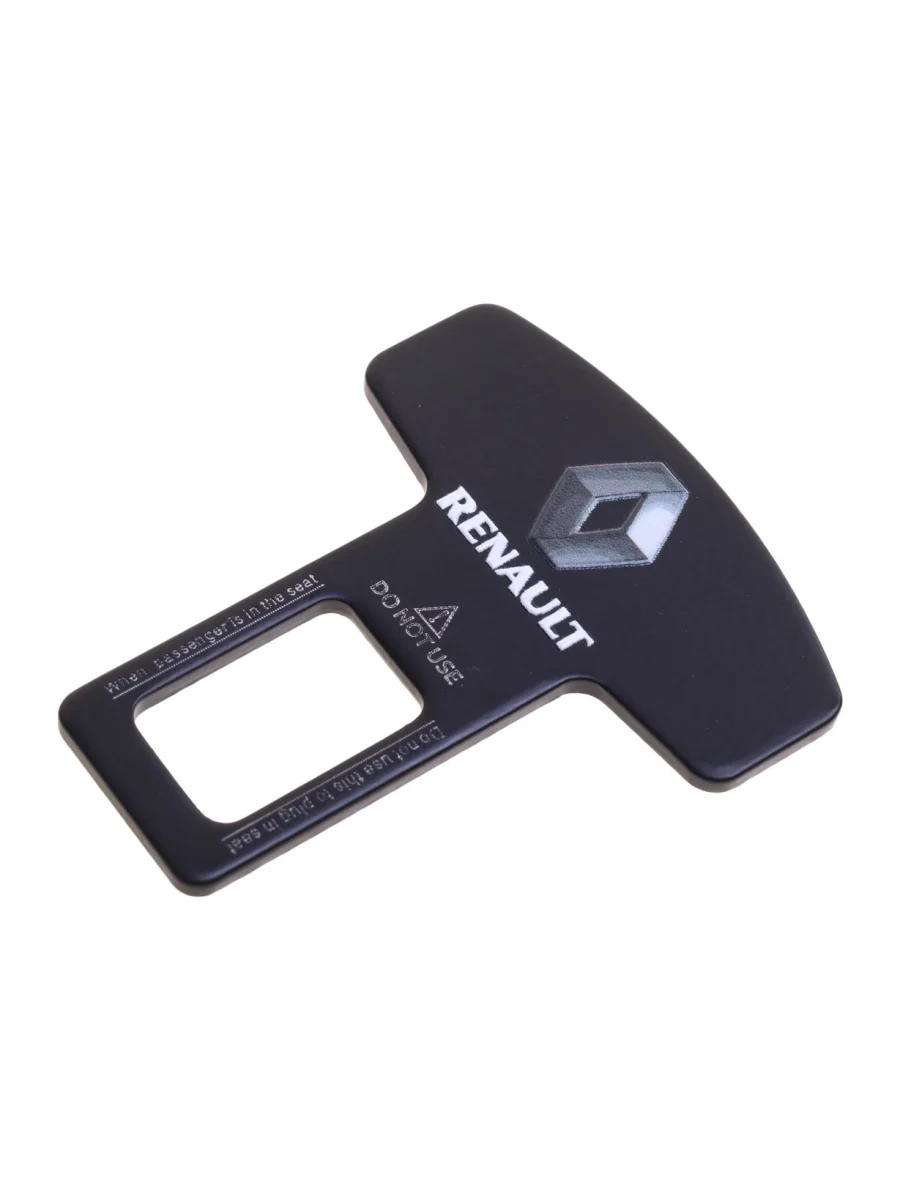 Заглушка ремня "Рено", металл, цветная УФ-печать 50х62мм MASHINOKOM  в Керчи Республика Крым