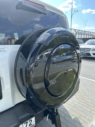 Пластиковый колпак (чехол) запасного колеса RALEX (черный глянец (лак)) Tank 300 (2020-2025)