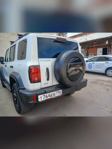 Пластиковый колпак (чехол) запасного колеса RALEX (неокрашенный (глянец под окраску)) Tank 300 (2020-2025)