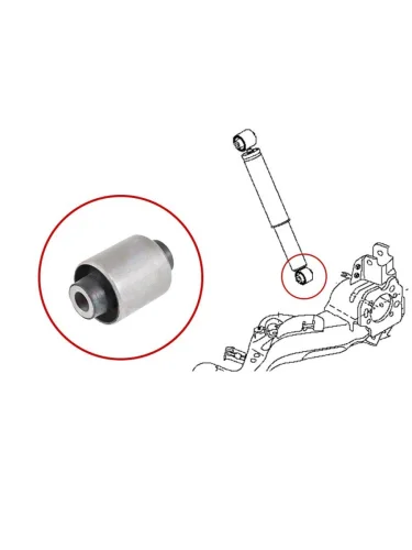 Сайлентблок Infiniti FX35 02-08  Nissan Murano 02-16  Qashqai 06-13  Infiniti FX45 02-09  Nissan