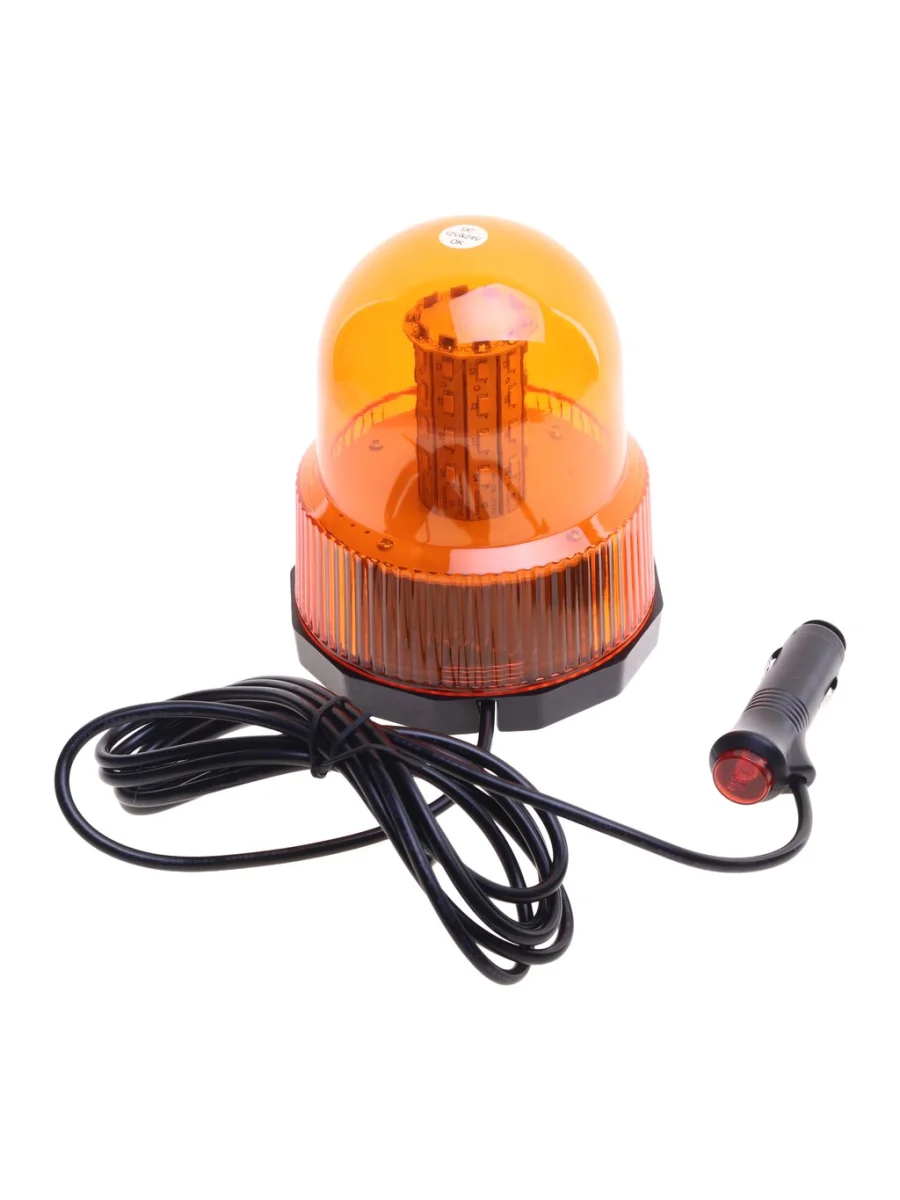 Маяк импульсный 1224V светодиодный на магните оранжевый TORINO  в Керчи Республика Крым