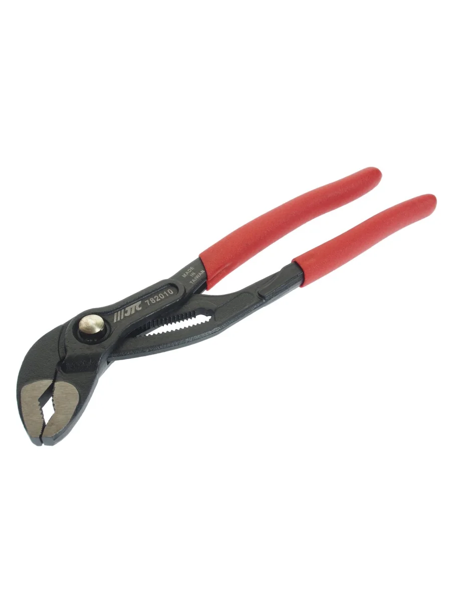 Клещи переставные 250мм 10" захват 50мм с кнопочным фиксатором JTC  в Керчи Республика Крым
