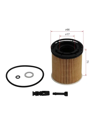 Фильтр масляный HYUNDAI CRETA 1.5 2020-  ELANTRA 1.6 20-  SANTA FE HYBRID 1.6 20-  TUCSONIX35 1 