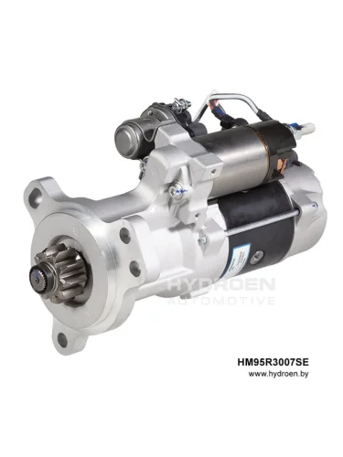 Стартер МАЗ,МТЗ,АМКОДОР дв.Д-260,262,263,265 ЕВРО-2,3 редукторный 24В z=10 6.5кВ PRESTOLITE