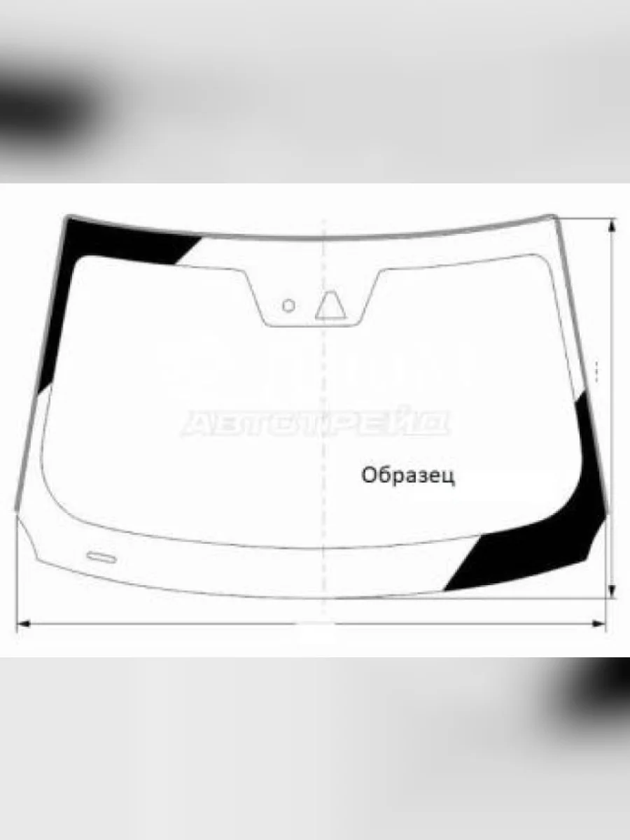 Стекло лобовое (обогрев щеток, датчик дождя, проекция) FUYAO Lexus GS250 L10 (2011-2016) (зеленое)  в Керчи Республика Крым