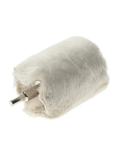 Насадка полировальная 62х65мм хвостовик 6мм хлопок "цилиндр" на дрель в блистере ROCKFORCE