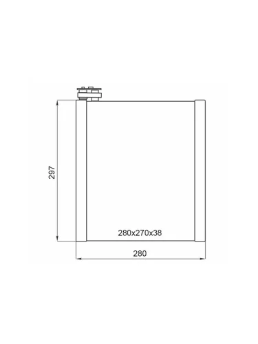 Испаритель кондиционера Toyota Land Cruiser (J200) 07-21  Lexus LX 07-23