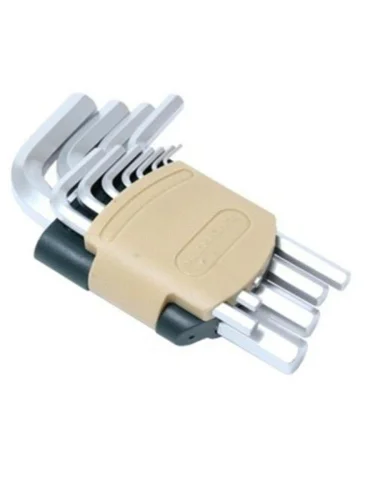 Набор ключей шестигранных 1.5-12мм Г-образных 11 предметов с держателем ROCKFORCE