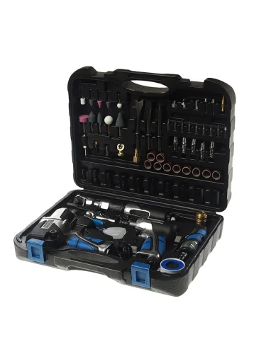 Набор инструментов 71 предмет пневматических с аксессуарами ROCKFORCE