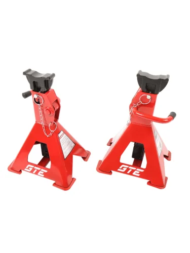 Стойка ремонтная 4т h=340-510мм 2 шт с быстрым подъемом штока GTE