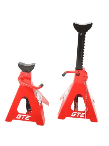 Стойка ремонтная 6т h=400-620мм 2шт с быстрым подъемом штока GTE