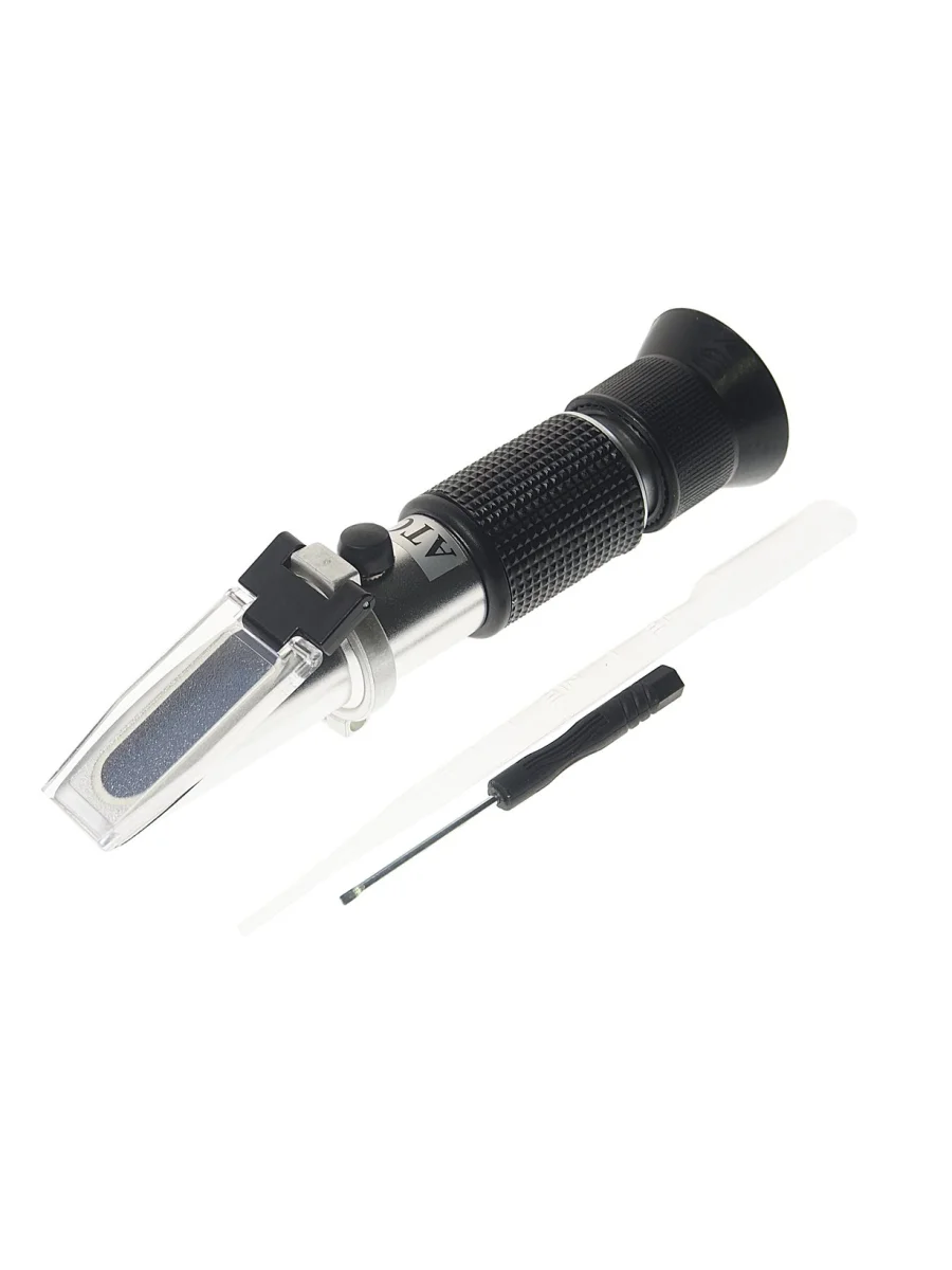 Рефрактометр для анализа плотности автожидкостей (охлаждающей,омывателя,электролита) ROCKFORCE  в Керчи Республика Крым