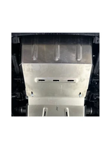 Защита радиатора (алюминий) 4мм Foton Tunland V7 2.0 Diesel АКПП 4WD 2024Foton Tunland V9 2.0 Diesel АКПП 4WD 2024