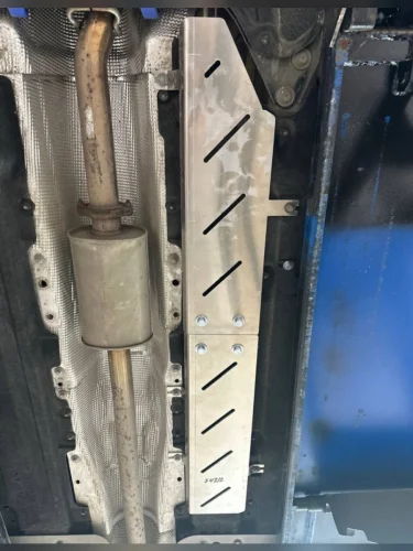 Защита топливопровода (алюминий) 4мм Geely Atlas 2023-