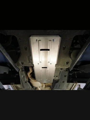 Защита АКПП (алюминий) 4мм Genesis GV80 4WD 3D 2020-