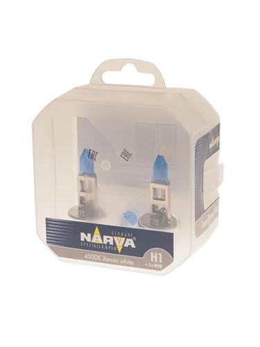 Лампа набор 12V H1 55W + W5W бокс (2шт.+2шт.) Range Power NARVA