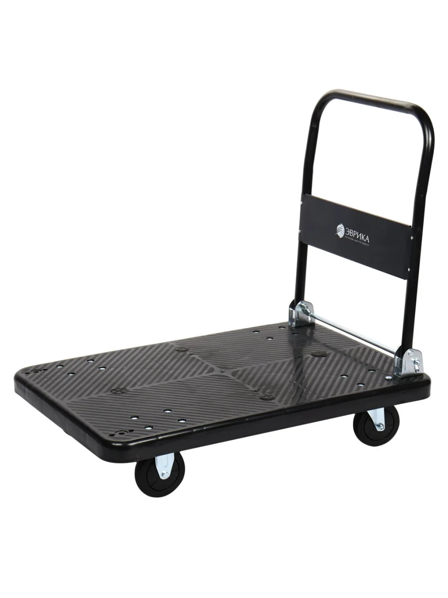 Тележка платформенная 610x920x890мм 350кг складная пластиковая ЭВРИКА  в Керчи Республика Крым