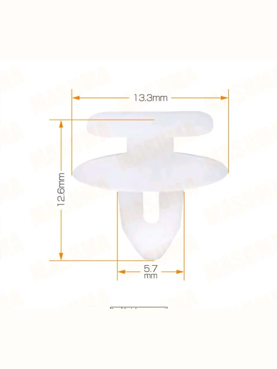 Клипса VW Golf (12-) крепления обшивки двери MASUMA  в Керчи Республика Крым