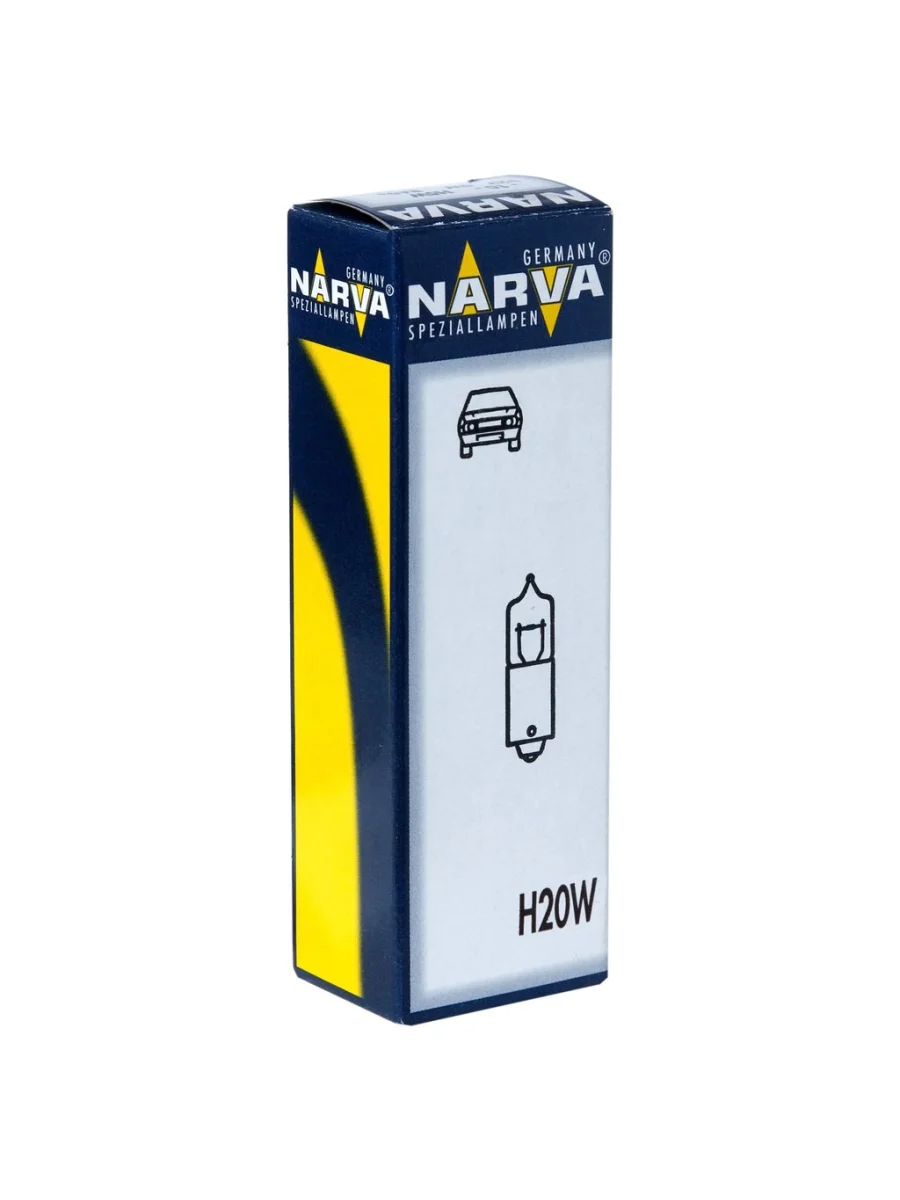 Лампа 12V H20W 20W BA9s Halogen Miniature NARVA  в Керчи Республика Крым