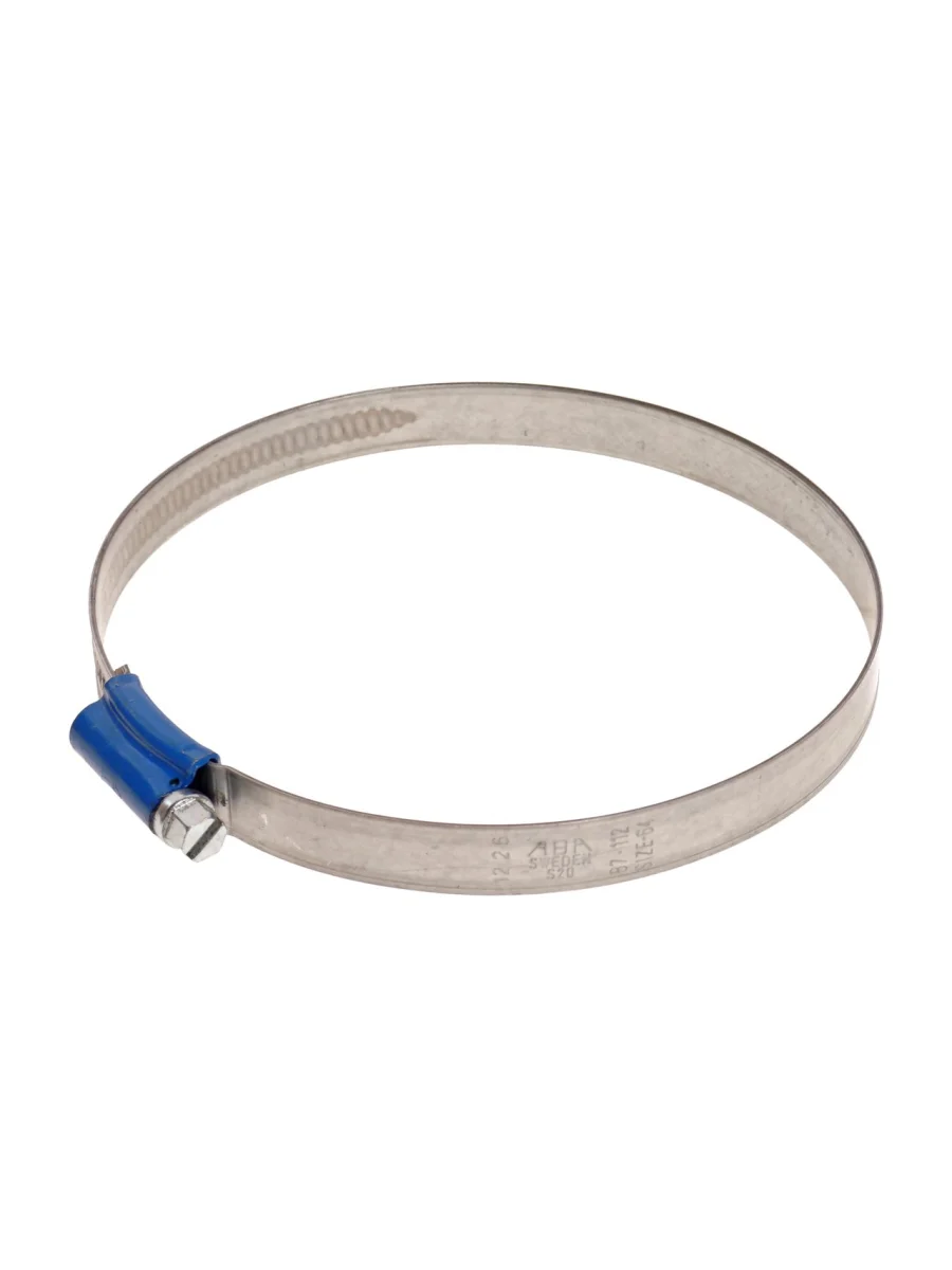 Хомут ленточный 087-112мм (12мм) червячный оцинкованная сталь ABA  в Керчи Республика Крым