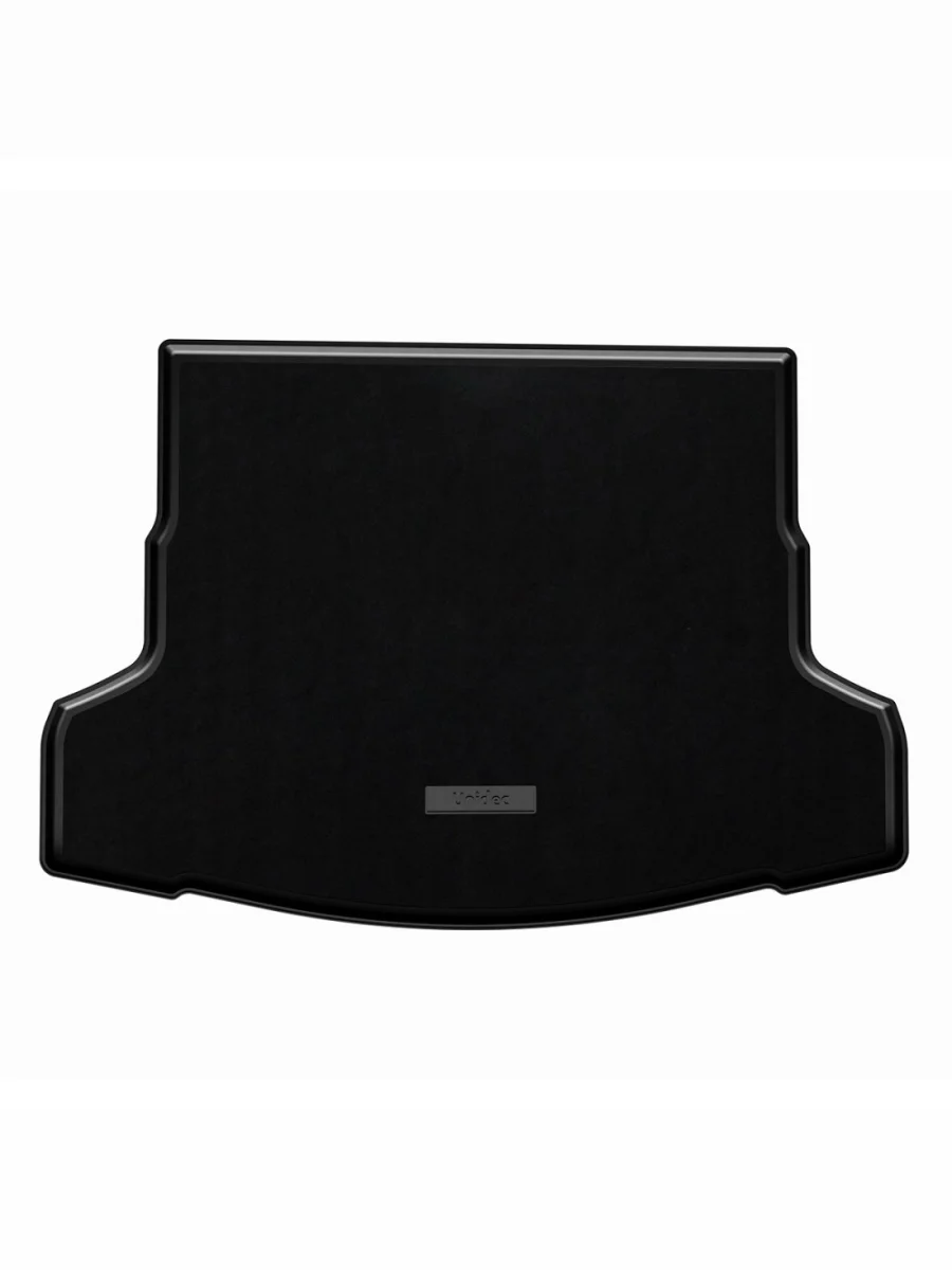Коврик багажника комбинированный (полиуретан/текстиль, нижняя полка) Norplast Unidec KGM Torres (2023-2025) (черный)  в Перми Пермском крае
