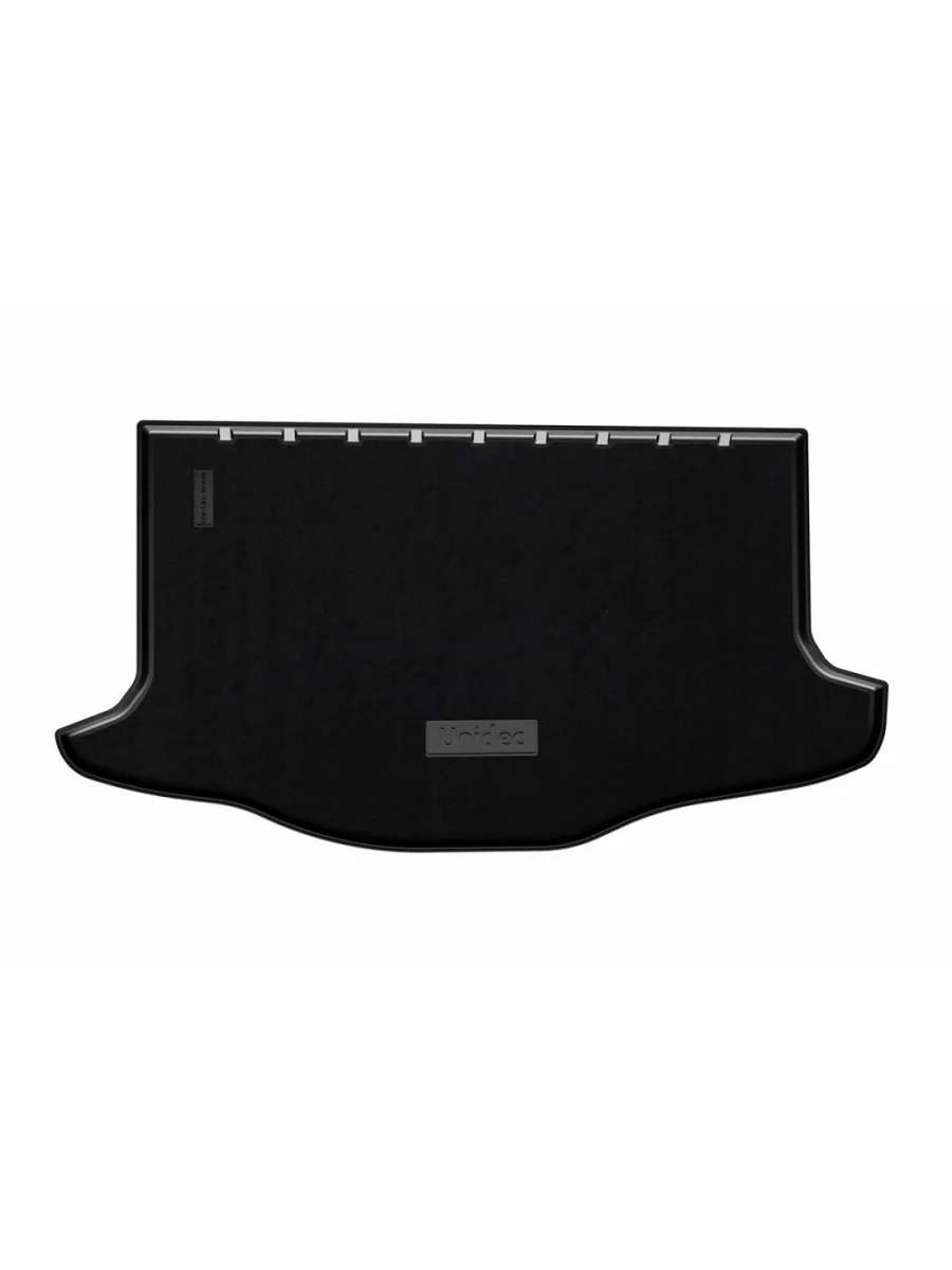 Коврик багажника комбинированный (полиуретан/текстиль, верхняя полка) Norplast Unidec KGM Tivoli (2023-2025) (черный)  в Перми Пермском крае