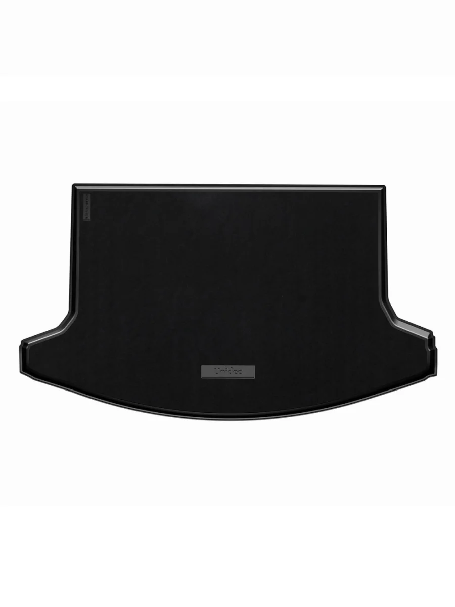 Коврик багажника (полиуретан, сложенный 3 ряд) Norplast Unidec SSANGYONG Korando 4 С300 (2019-2023) (черный)  в Самаре Самарской области