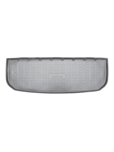Коврик багажника (7 мест, разложенный 3 ряд) Norplast Unidec (серый) Chery Tiggo 9 рестайлинг (2024-2025)