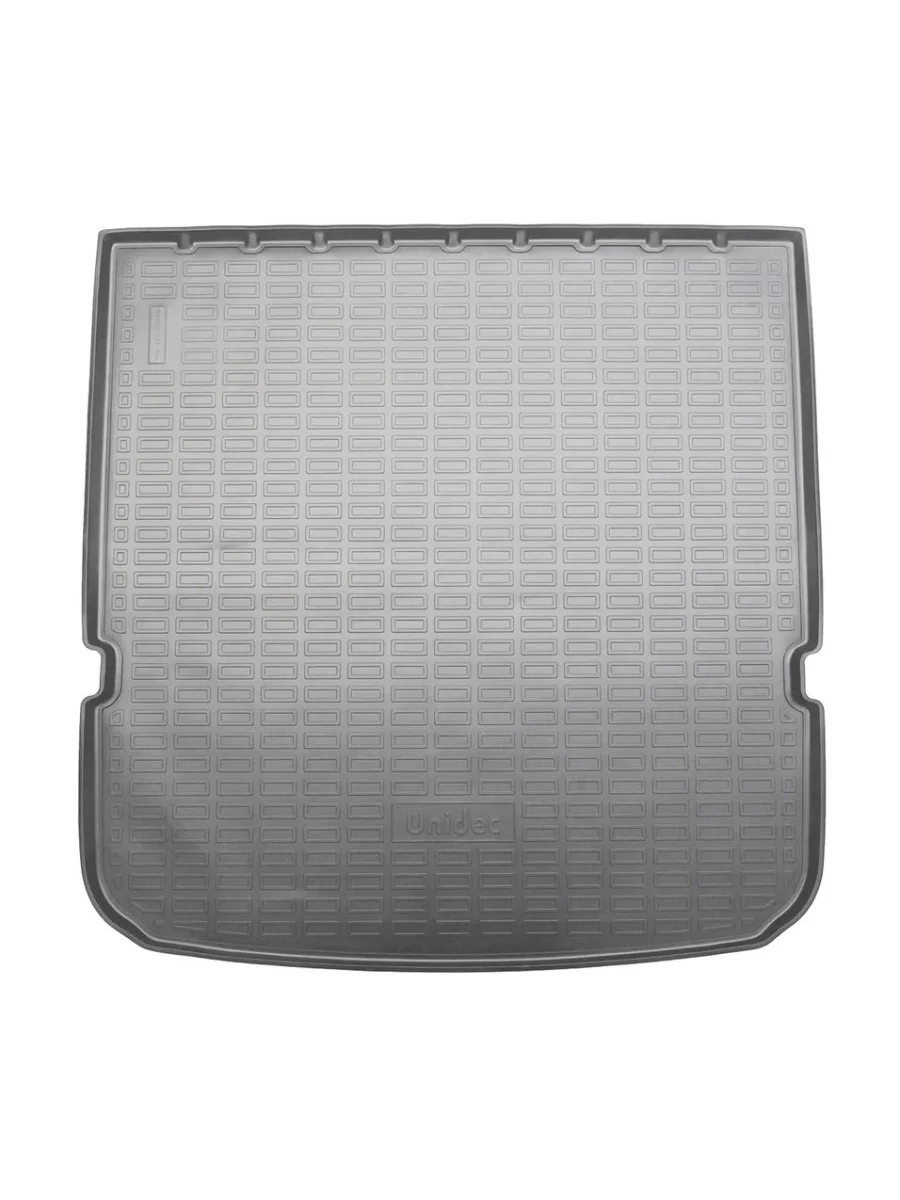 Коврик багажника (7 мест, сложенный 3 ряд) Norplast Unidec Chery Tiggo 9 рестайлинг (2024-2025) (серый)  в Перми Пермском крае