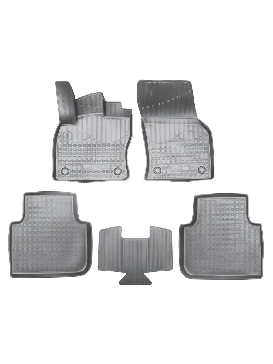 Комплект ковриков в салон Norplast Unidec Volkswagen Tayron X рестайлинг (2023-2025) (серый)  в Перми Пермском крае
