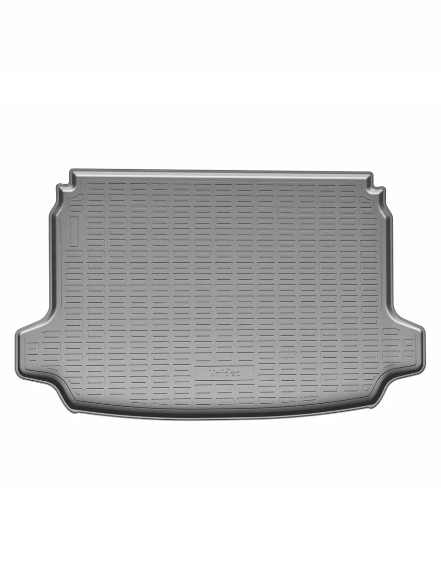 Коврик багажника (полиуретан) Norplast Unidec Fiat 600e хэтчбэк 5 дв. (2023-2025) (серый)  в Перми Пермском крае