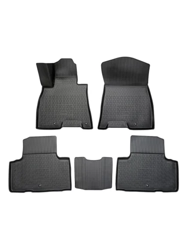 Комплект ковриков в салон Norplast Unidec (черные) GENESIS GV80 Coupe 1 JX1 (2023-2025)