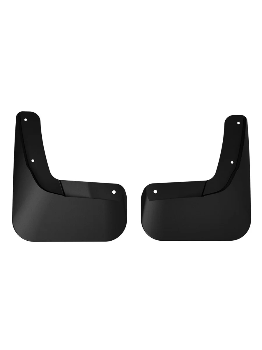 Брызговики задние (авто без подножки) Norplast  KGM Rexton (2023-2025) (черные)  с доставкой в г. Керчь