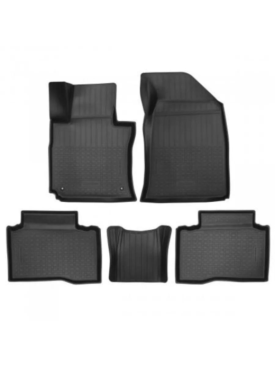Коврики салонные 3D Norplast Unidec SSANGYONG Tivoli XLV (2016-2025) (черные)  в Керчи Республика Крым