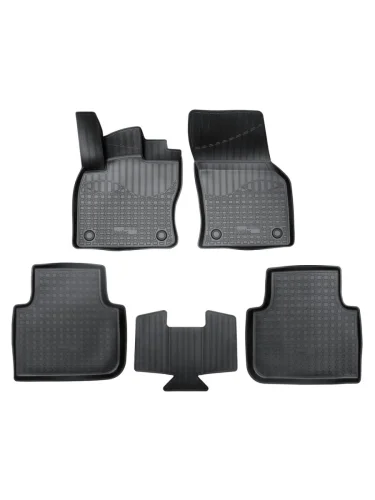 Комплект ковриков в салон Norplast Unidec (черный) Volkswagen Tayron X рестайлинг (2023-2025)