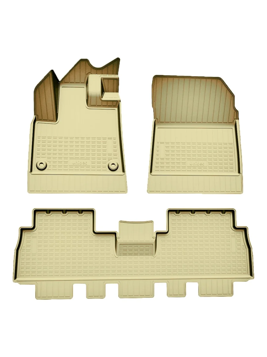 Комплект ковриков в салон Norplast Unidec Fiat Doblo K9 дорестайлинг (2022-2025) (бежевые)  в Керчи Республика Крым