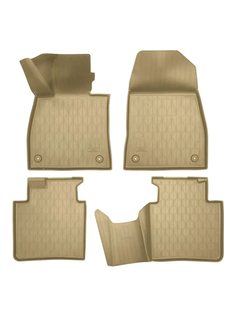 Комплект ковриков в салон Norplast Unidec Hongqi H6 лифтбэк (2022-2025) (бежевые)  в Воронеже Воронежской области